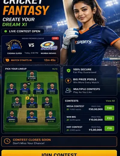 WOOD777PLAY (wood 777 play) fantasy cricket & matchday visual 3